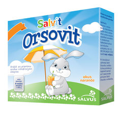 Salvit Orsovit, vrečka (6,25 g) - okus pomaranče