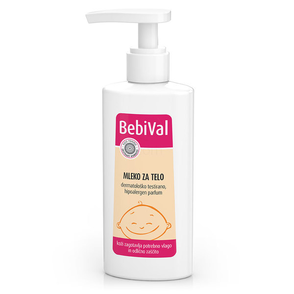 BebiVal mleko za telo (190 ml)