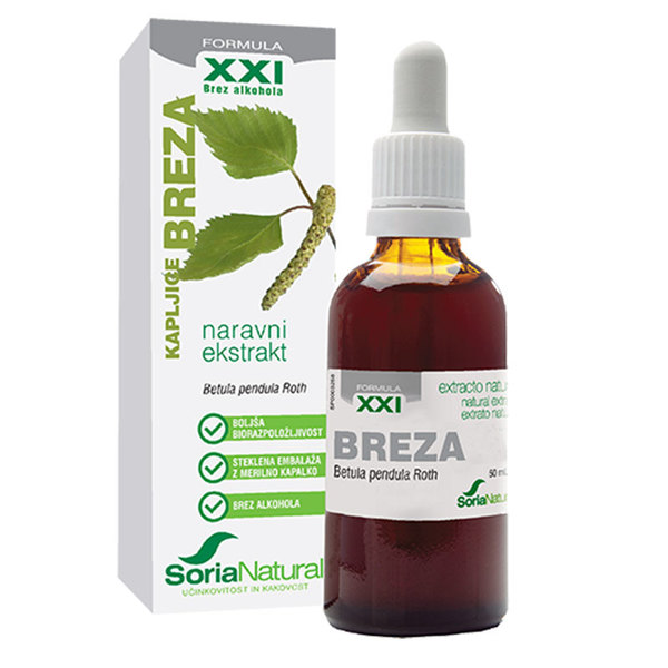 Soria Natural Breza XXI, kapljice (50 ml)