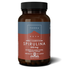 Terranova Spirulina 500 mg, kapsule (50 kapsul)