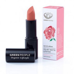 Green People, matirana šminka za ustnice - odtenek damaščanske vrtnice (20 g)
