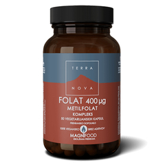 Terranova Folat 400 µg Kompleks, 50 kapsul