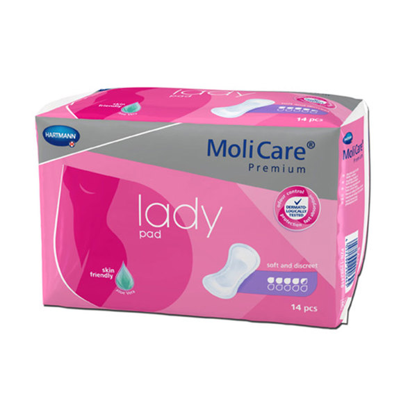 Molicare Premium Lady Pad Maxi 4,5 kapljice, 14 predlog