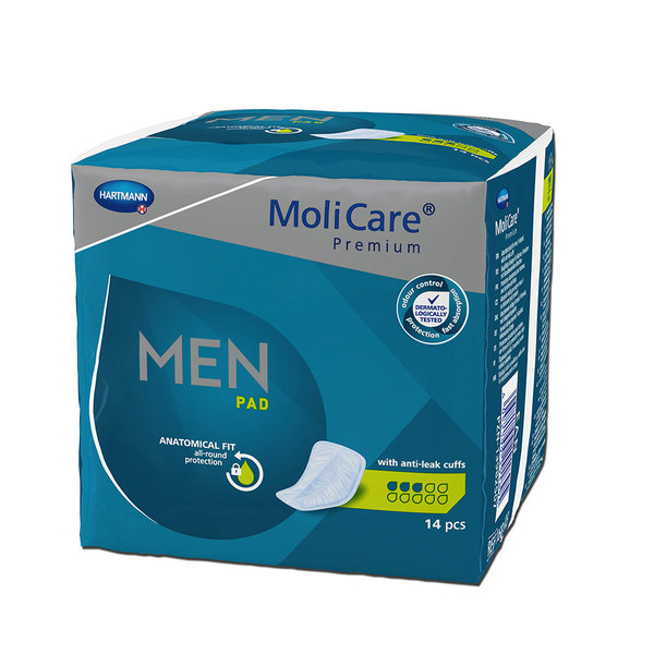 Molicare Premium Men Pad 3 kapljice, 14 predlog