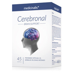 Cerebronal Brain Support Medicinalis+, kapsule (45 kapsul)