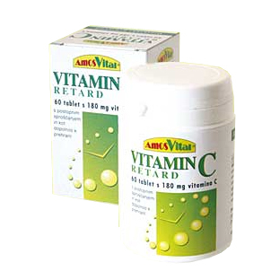 Vitamin C retard Amos, tablete (60 tablet)