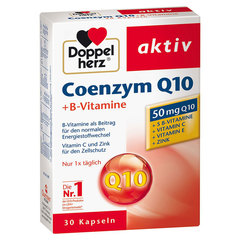 Doppelherz Aktiv Koencim Q10 + B-vitamini, kapsule (30 kapsul)