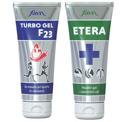 Favn Turbo gel F23 in Etera gel, komplet (100 ml + 113 g)