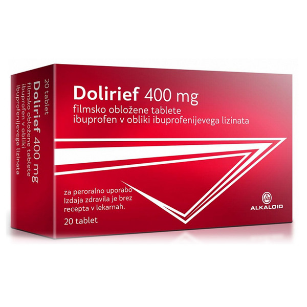 Dolirief 400 mg, filmsko obložene tablete (20 tablet)