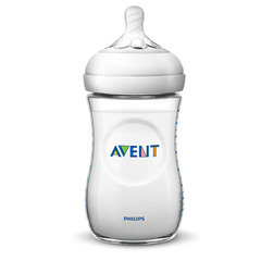 Avent Natural, steklenička s počasnim pretokom 1+ mesecev (260 ml)