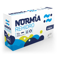 Normia Rehidro, rehidracijska sol - vrečke (10 vrečk)