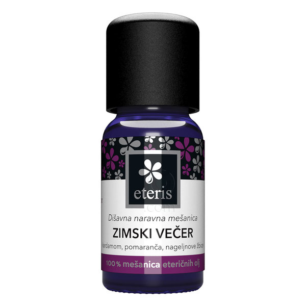 Dišavna naravna mešanica eteričnih olj Zimski večer, Eteris (10 ml)