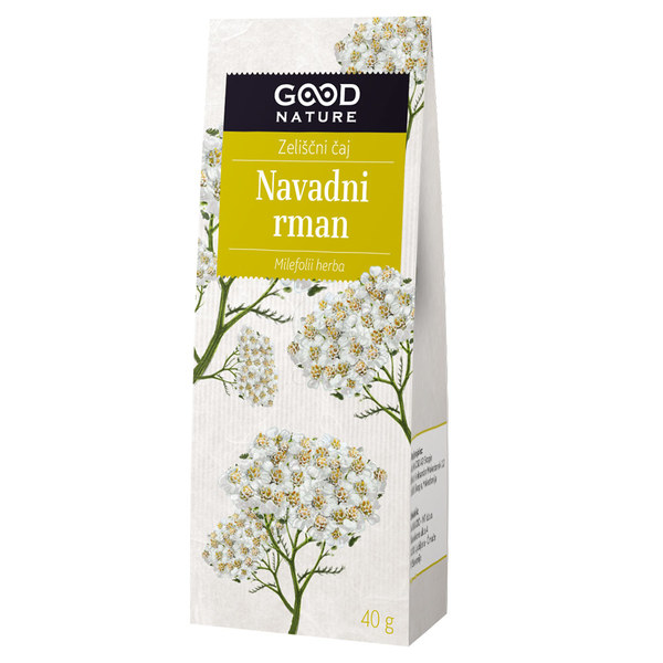 Zeliščni čaj Navadni Rman, Good Nature (40 g)