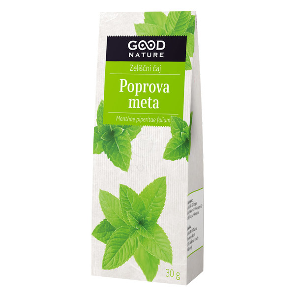 Zeliščni čaj Poprova Meta, Good Nature (30 g)