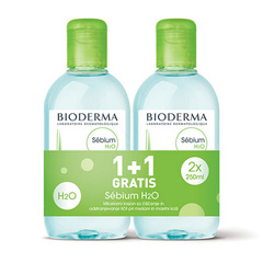 Bioderma Sebium H2O, micelarni losjon za čiščenje kože - paket (2 x 250 ml)