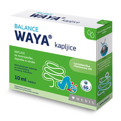 Waya Balance, kapljice za novorojenčke, dojenčke in otroke (10 ml)