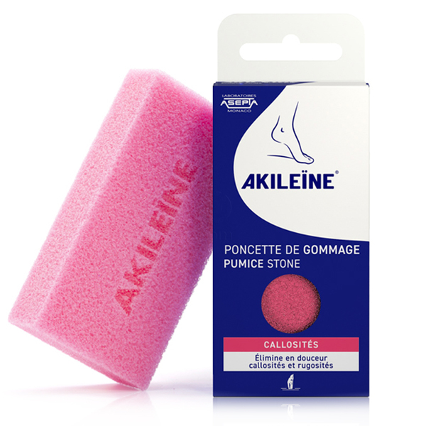 Akileine modra linija, gobica za odstranjevanje trde kože (1 gobica)