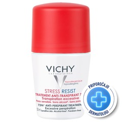 Vichy Stress Resist, 72h intenzivni antitranspirant roll-on (50 ml)