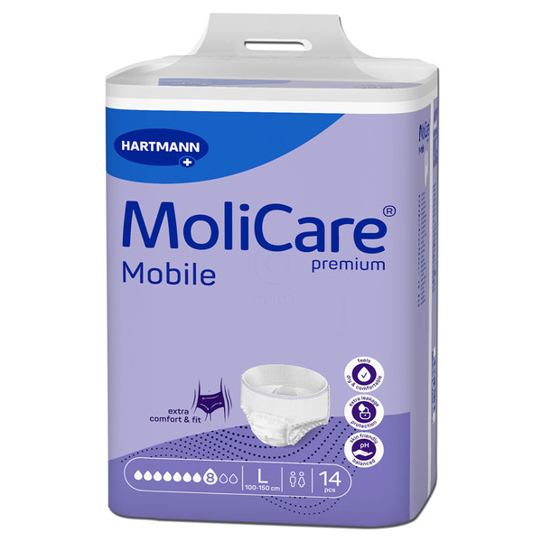 MoliCare Premium Mobile 8 kapljic, inkontinenčne hlačke (14 hlačk)