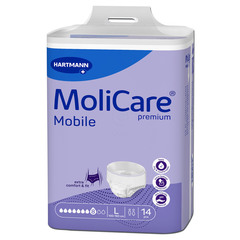 MoliCare Premium Mobile 8 kapljic, inkontinenčne hlačke (14 hlačk)