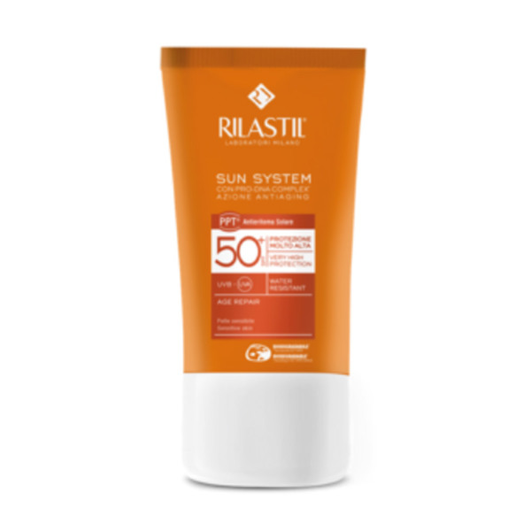 Rilastil Sun System Age Repair, krema za zaščito kože pred soncem - ZF50+ (40 ml)