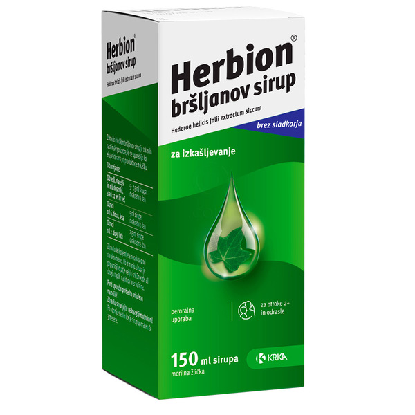 Herbion Bršljanov Sirup, Krka (150 ml)