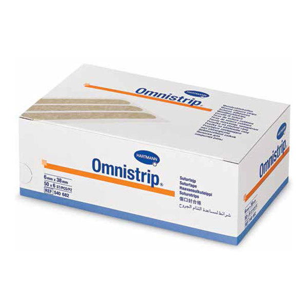 Omnistrip, sterilen obliž - 6 x 38 mm (300 obližev)