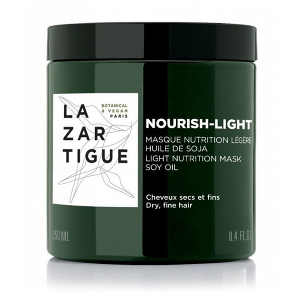 Lazartigue Nourish Light, lahka negovalna maska za lase (250 ml)