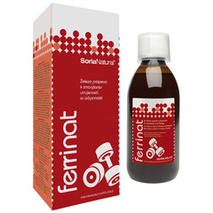 Soria Natural Ferrinat z Železom, suspenzija (250 ml)