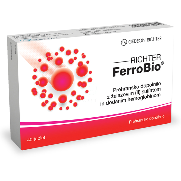 FerroBio Richter, tablete (40 tablet)