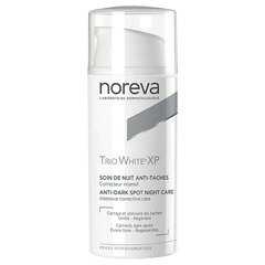 Noreva Trio White XP, nočna nega obraza proti pigmentnim madežem (30 ml)