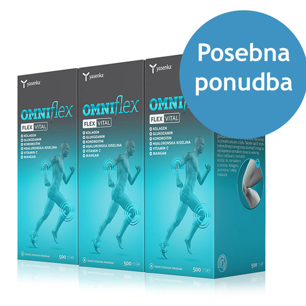 Yasenka OmniFlex Flexivital, tekočina (3 x 500 ml)