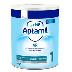 Aptamil Proexpert Pregomin A.R., posebna hrana za dojenčke s polivanjem od rojstva naprej (400 g) 