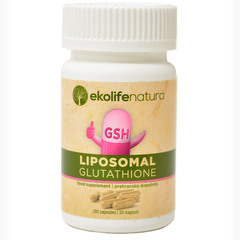 Ekolife Natura, liposomski glutation v kapsulah (30 kapsul)