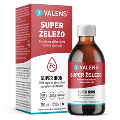 Valens Super Železo, tekočina (200 ml)