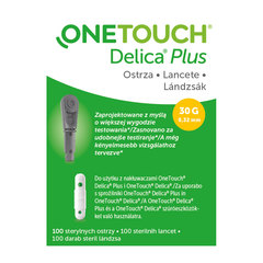 OneTouch Delica Plus, lancete (100 lancet)