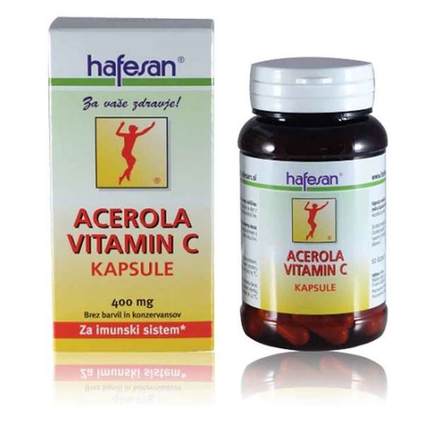 Hafesan Acerola Vitamin C, kapsule (60 kapsul)