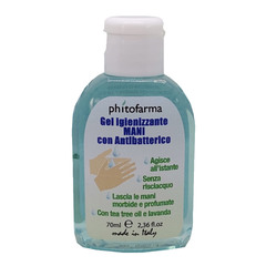 Phitopharma, antibakterijski gel za čiščenje rok (70 ml)