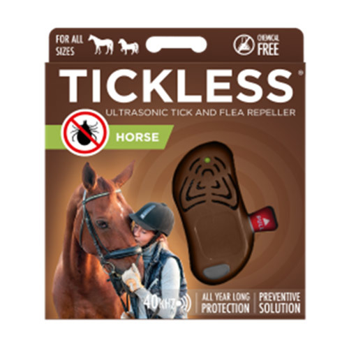 Tickless Horse, ultrazvočni repelent za konje (rjav)