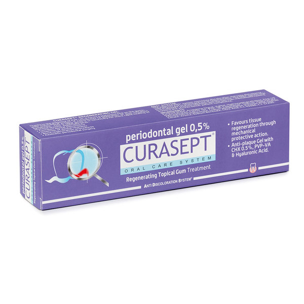 Curasept ADS 350 Regenerate, parodontalni gel z 0,50% klorheksidina (30 ml)