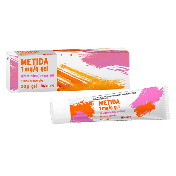 Metida 1 mg/ml, gel v tubi (30 g)