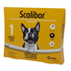 Scalibor, ovratnica proti zajedavcem za pse - S-M (65 cm)