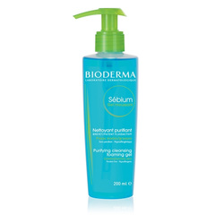 Bioderma Sebium, peneči gel za čiščenje kože (200 ml)