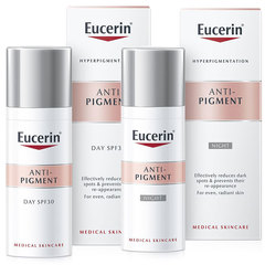 Eucerin Anti-Pigment, set za nego kože (2 x 50 ml)