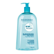 Bioderma ABCDerm Moussant, nežen čistilni gel za lase in kožo - 1000 ml