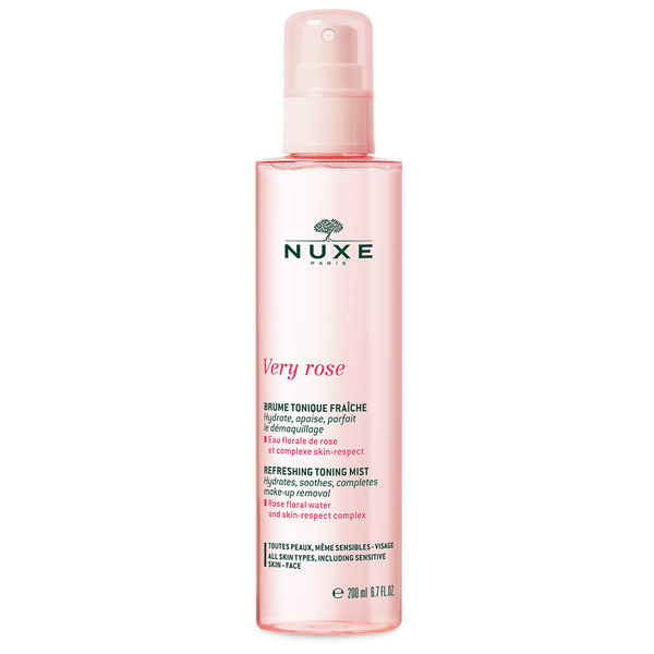 Nuxe Very Rose, osvežilna poživljajoča meglica - pršilo (200 ml)