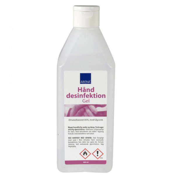 Abena, gel za dezinfekcijo rok na osnovi 85% etanola (600 ml)