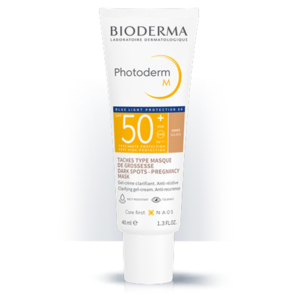 Bioderma Photoderm M, obarvana gel krema za kožo z melazmo - ZF50+ (40 ml)