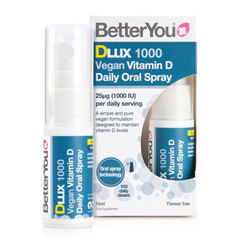 BetterYou D-Lux Vegan Vitamin D3, pršilo (15 ml)