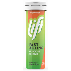 Lift Fast Acting, glukozne tablete - Pomaranča (10 x 4 g)